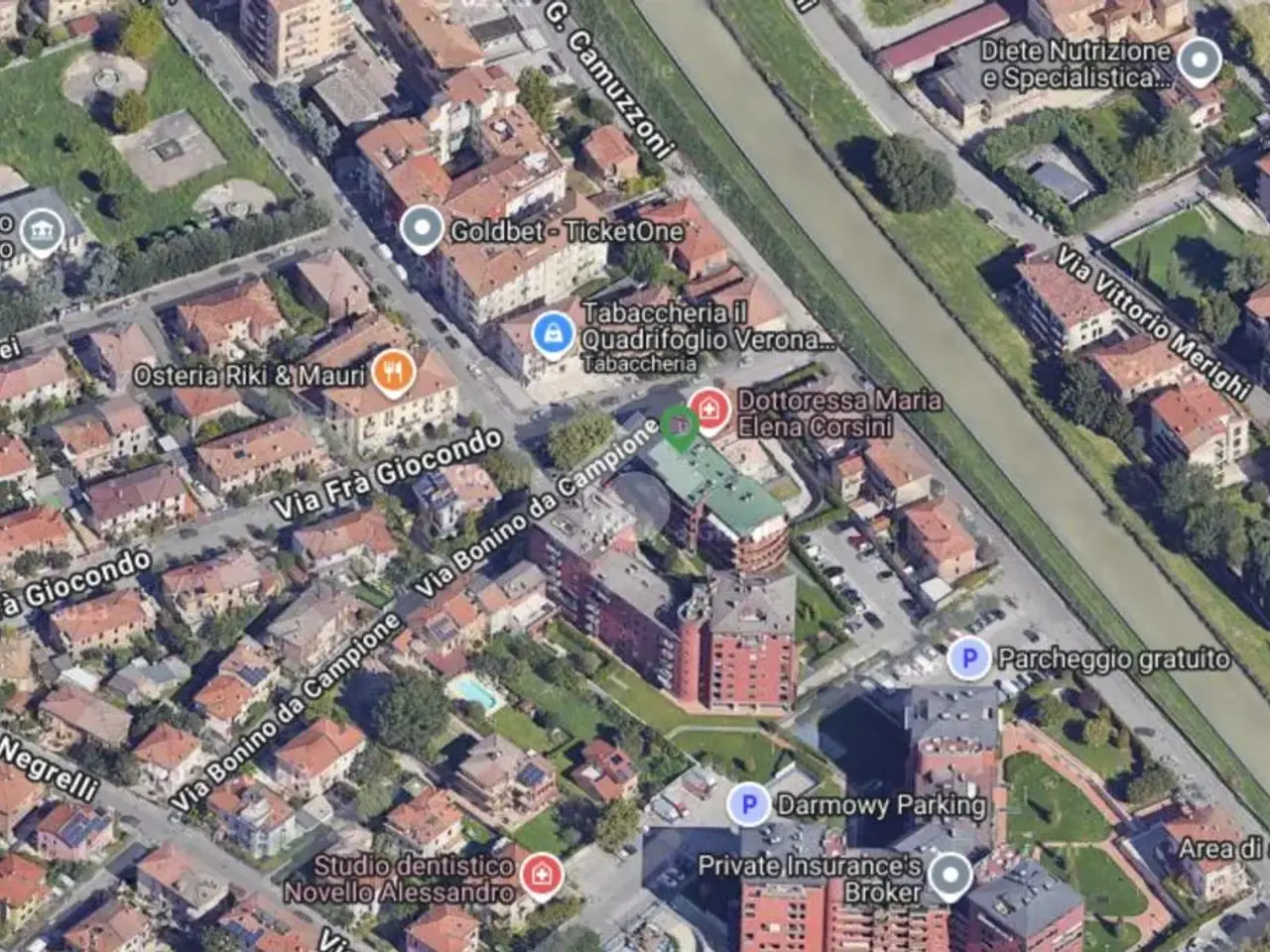 Ufficio in Via Bonino da Campione, Verona, {3} - Planimetria 1