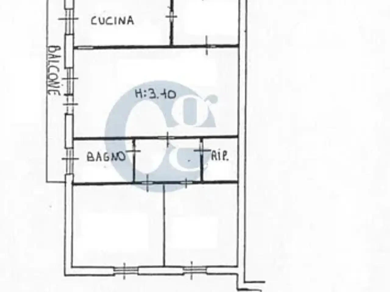 Negozio in Via Circonvallazione, Bagnolo Mella, {3} - Planimetria 1