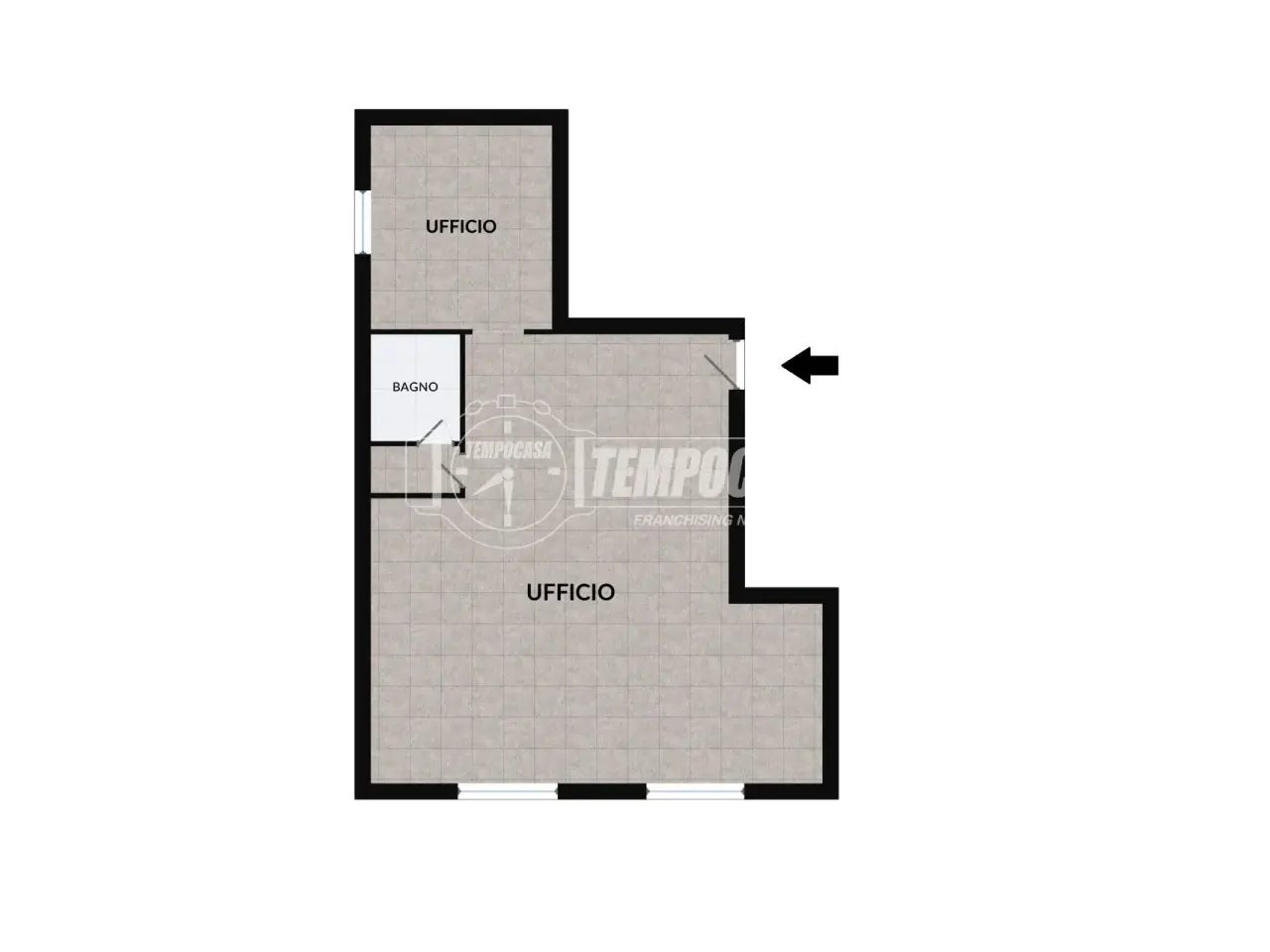Ufficio in Via Filippo Corridoni, Cantu', {3} - Planimetria 1