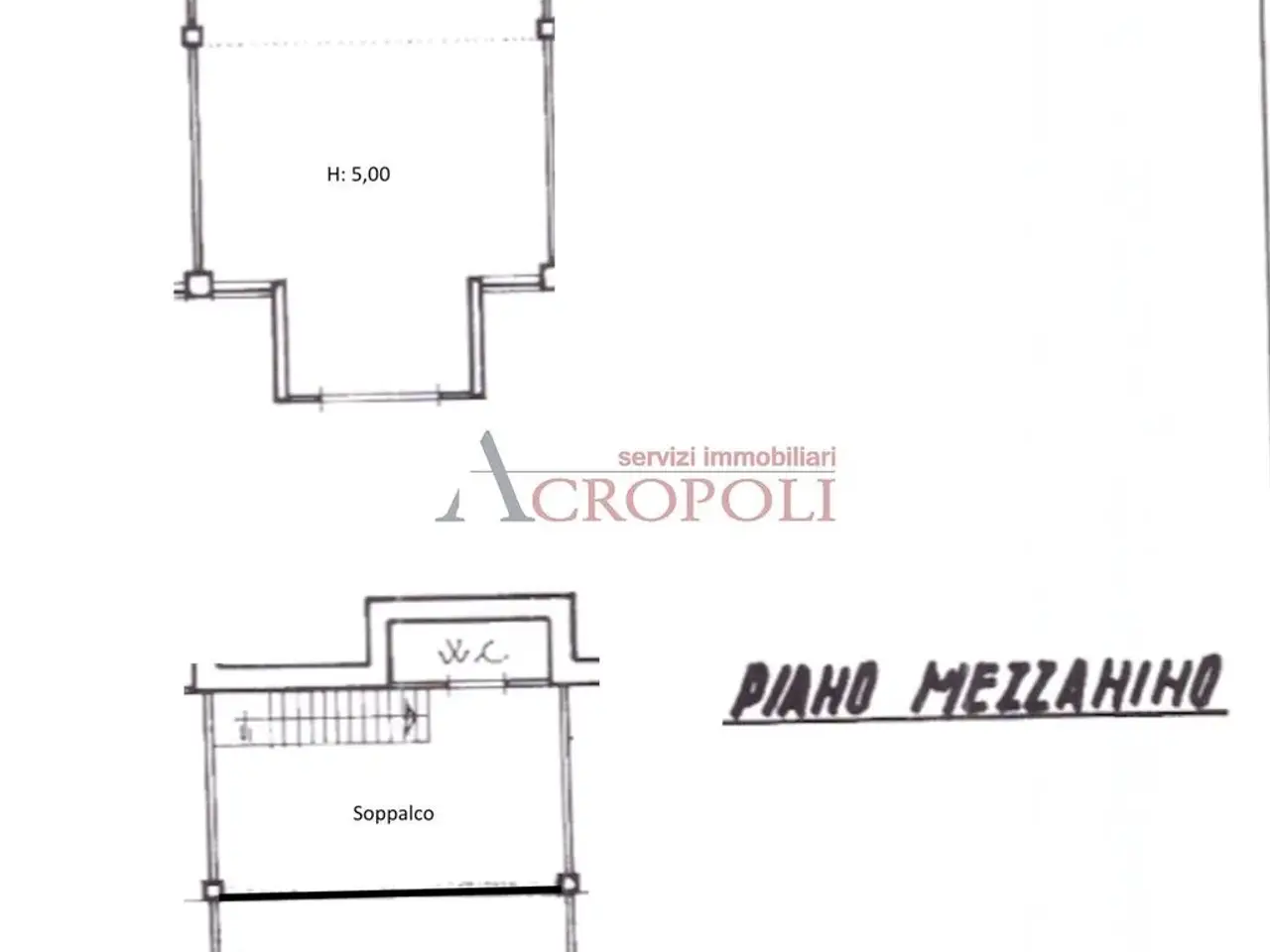 Palazzina commerciale in Via Comunale di San Francesco, Anguillara Sabazia, {3} - Planimetria 1