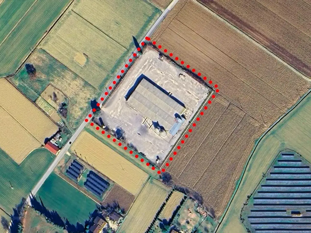 Capannone in Via Casesparse, Castel Ritaldi Pg, Italia, Castel Ritaldi, {3} - Planimetria 1