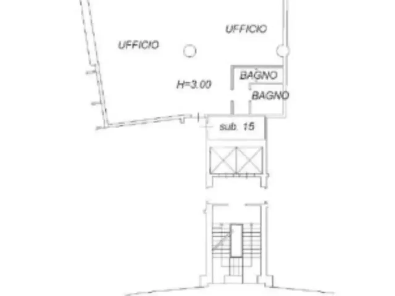 Ufficio in Via Lasie 10, Imola, {3} - Planimetria 1