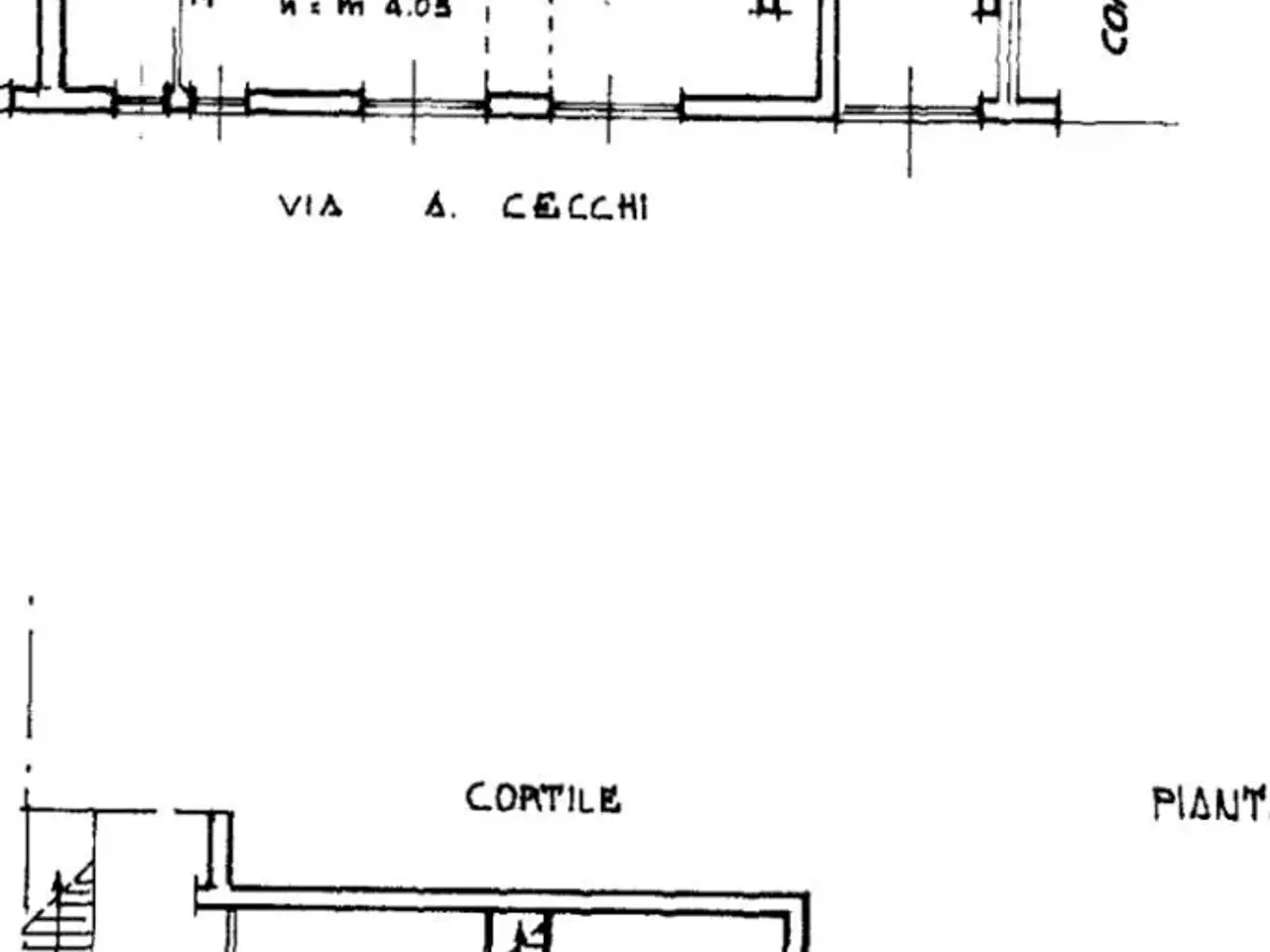 Negozio in Via Antonio Cecchi 3, Torino, {3} - Planimetria 1