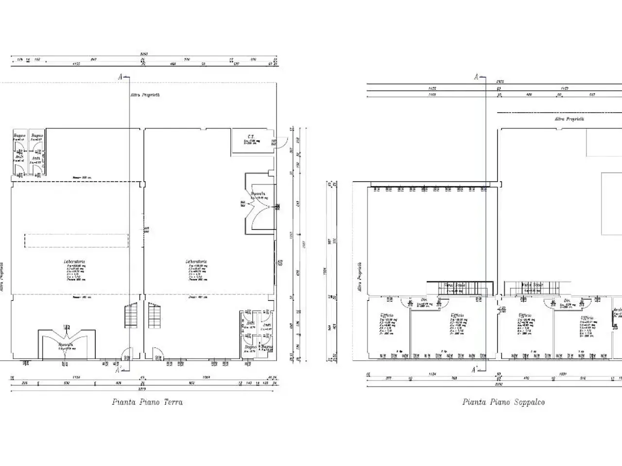 Capannone in Strada Statale Romana Nord 53, Carpi, {3} - Planimetria 1