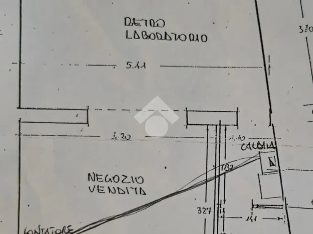 Negozio in Via Marsala 18, Bologna, {3} - Planimetria 1