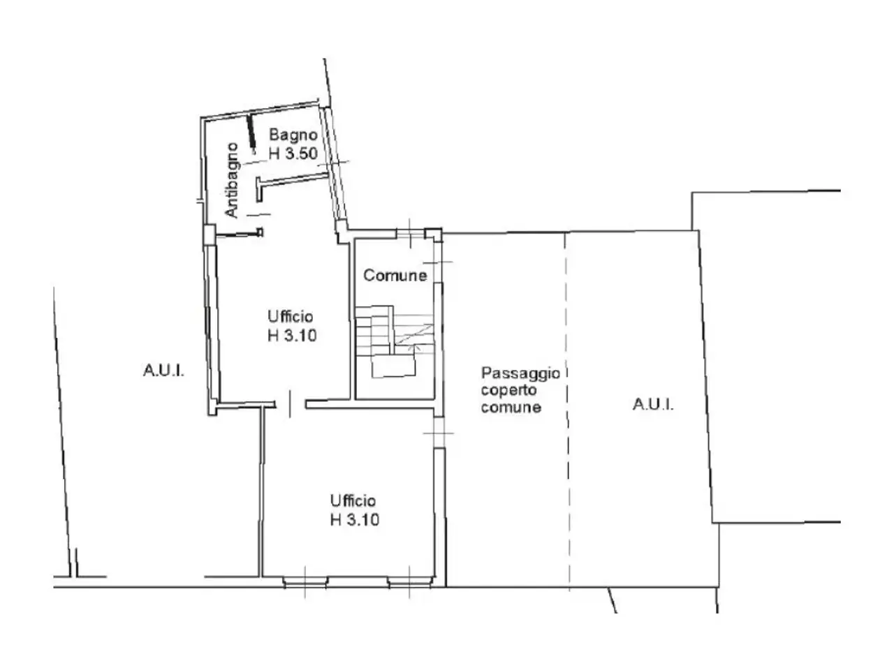 Negozio in Via Marconi, Chiuduno, {3} - Planimetria 1