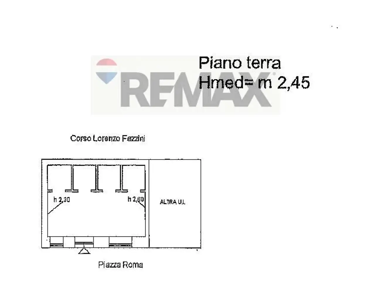 Magazzino in Piazza Roma Snc, Vieste, {3} - Planimetria 1