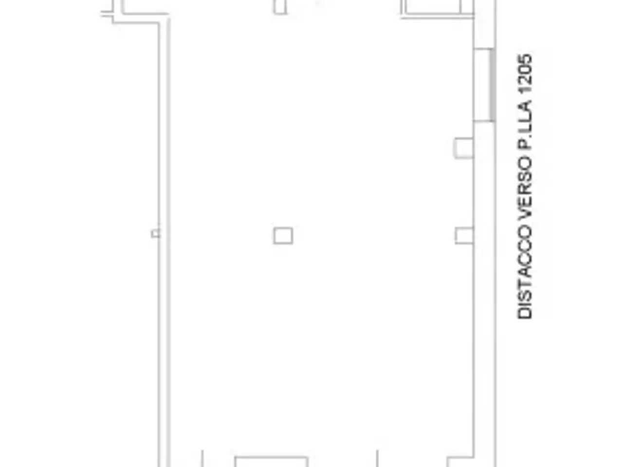 Negozio in Via Borghesiana, Roma, {3} - Planimetria 1