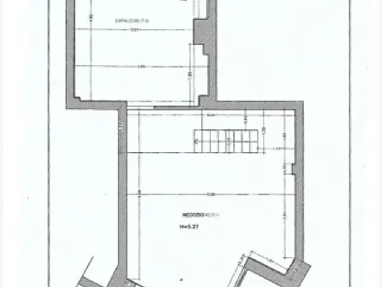 Negozio in Via della Balduina 105, Roma, {3} - Planimetria 1