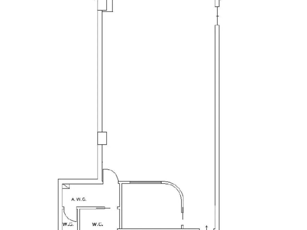 Laboratorio in , Cecina, {3} - Planimetria 1