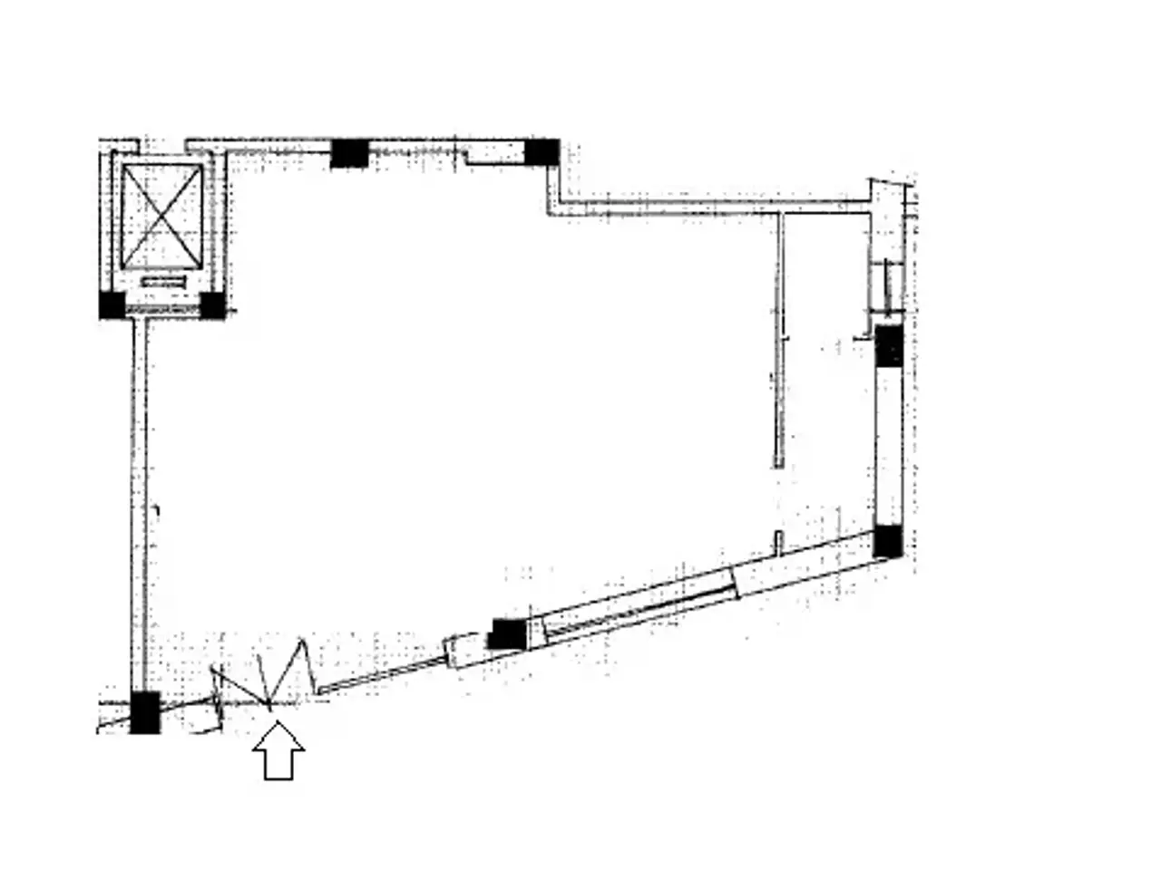 Negozio in Via Pio Foà, Roma, {3} - Planimetria 1
