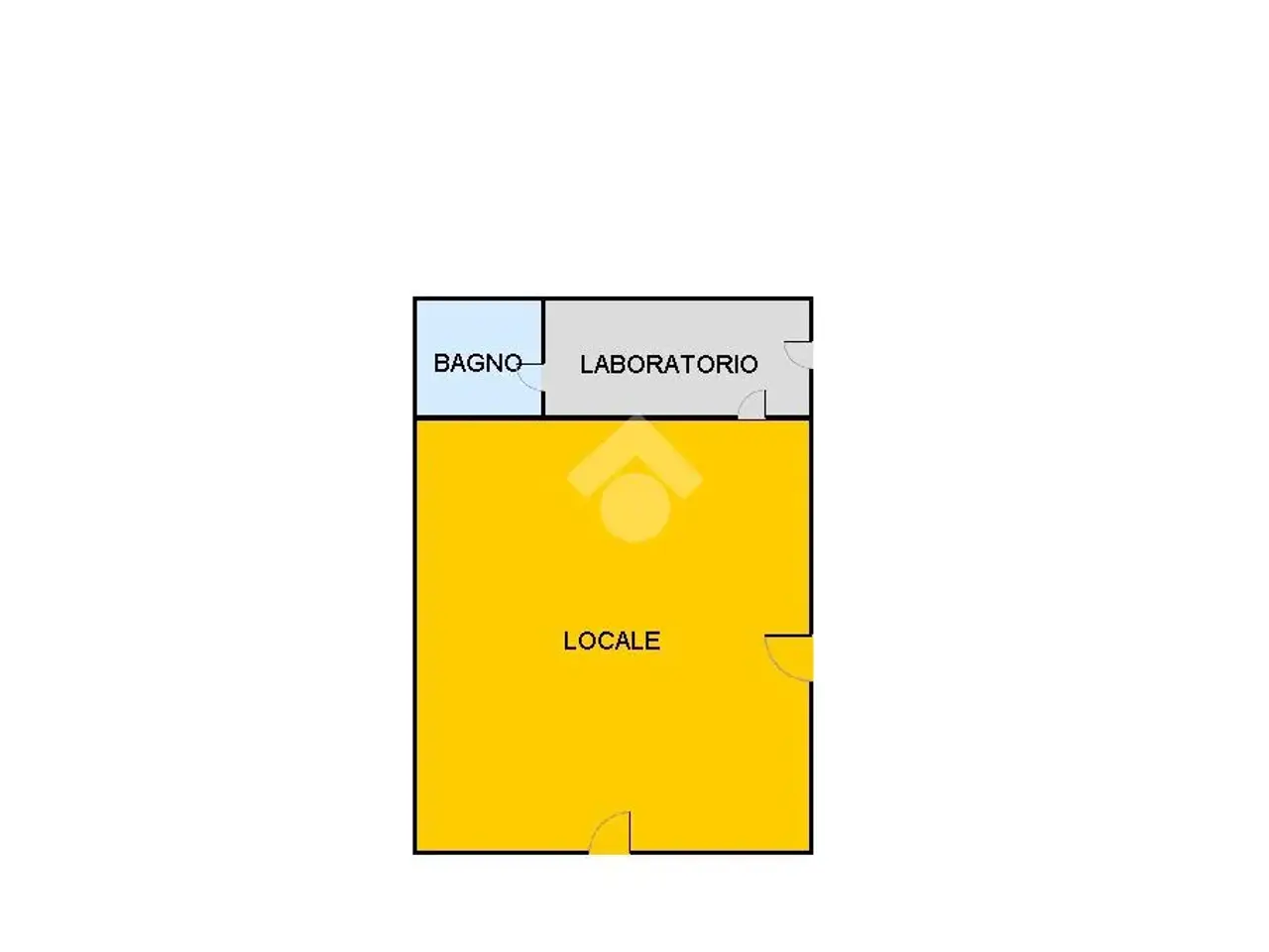 Negozio in Via Cupa della Vedova 156, Napoli, {3} - Planimetria 1
