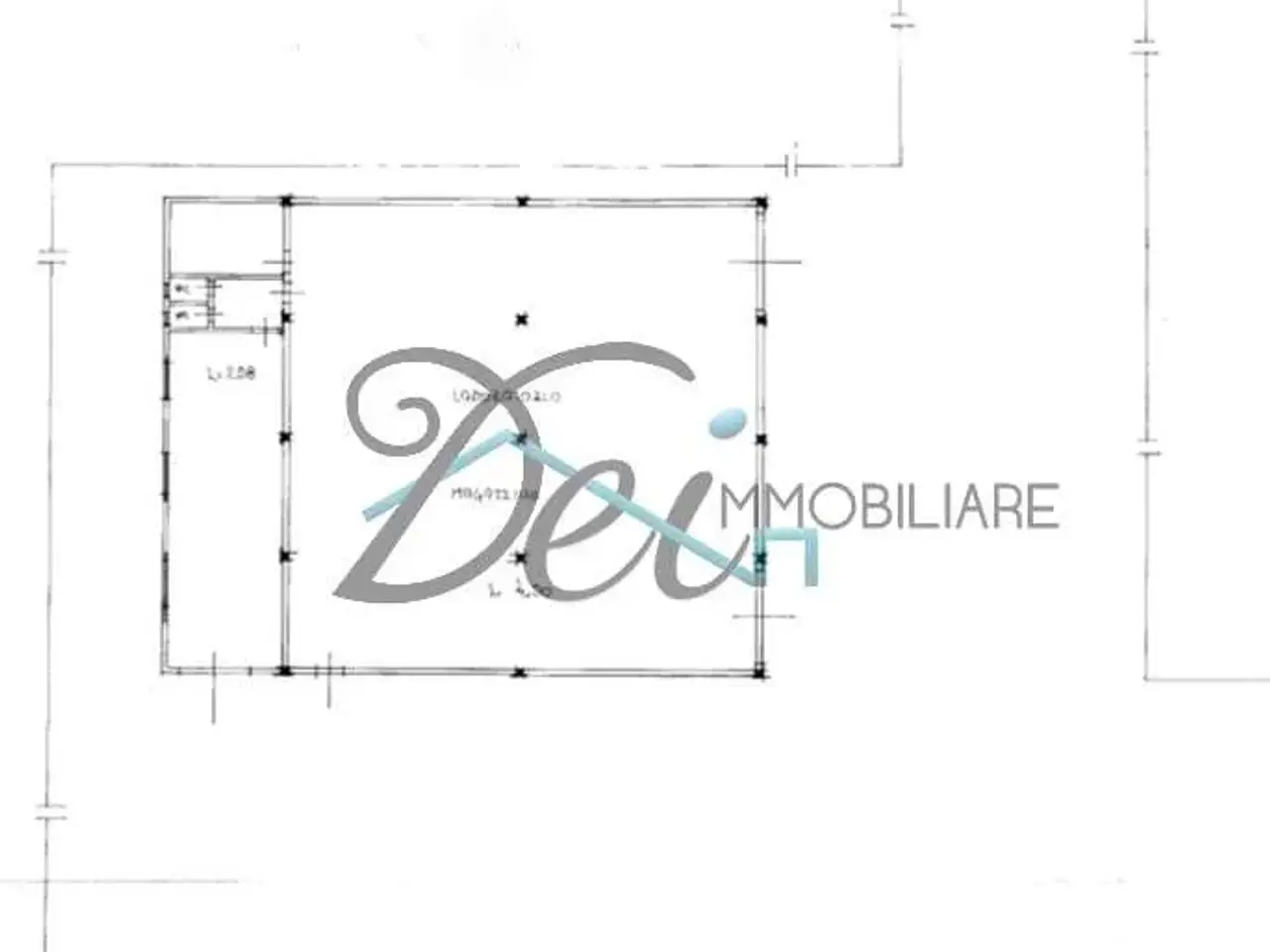 Capannone in Via delle Ville, Capannori, {3} - Planimetria 1
