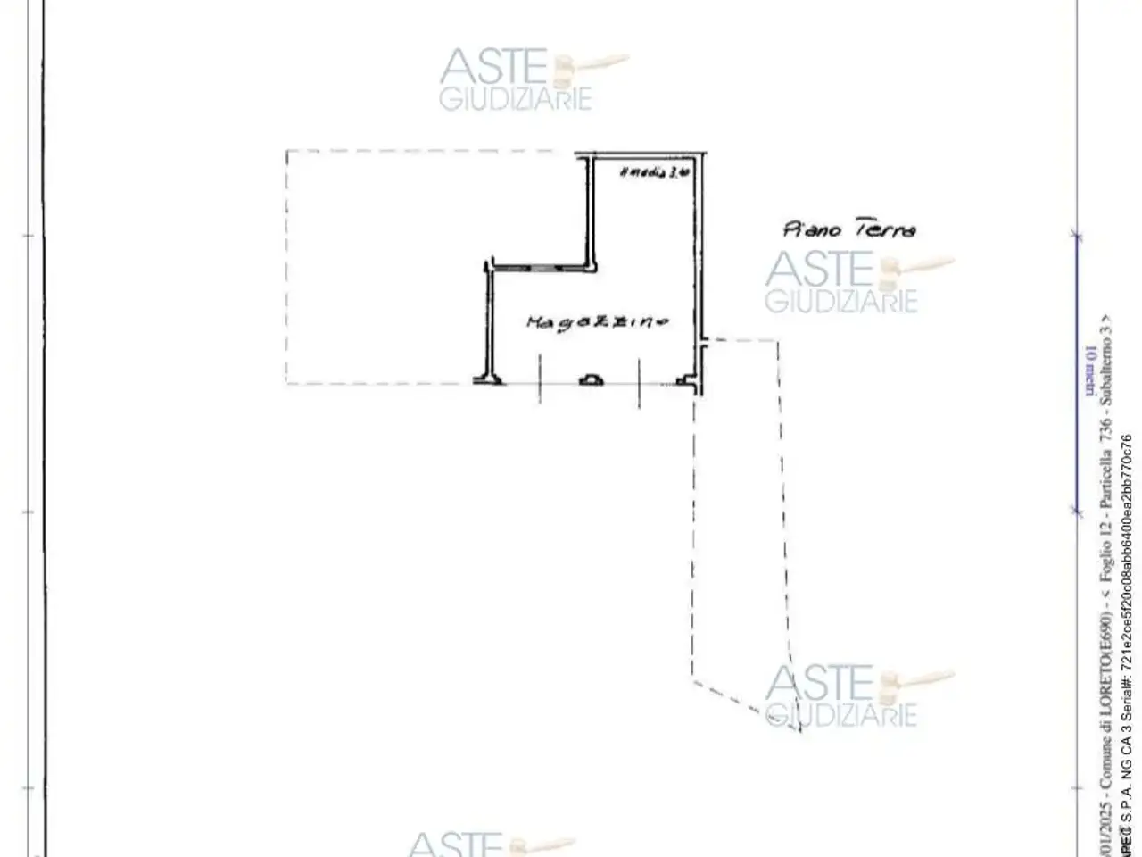 Magazzino in Via Valdicerro di Sopra, 3, 60025 Loreto An, Italia 3, Loreto, {3} - Planimetria 1