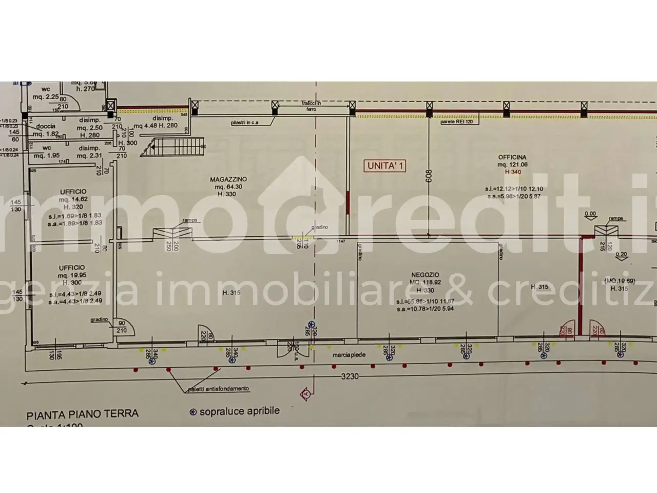 Capannone in Via Giorgione 17, San Dona' Di Piave, {3} - Planimetria 1