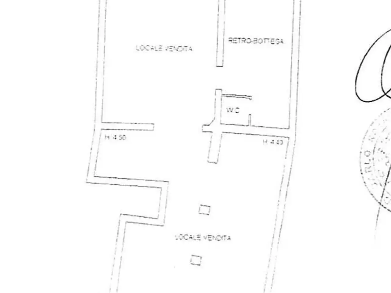 Negozio in , Firenze, {3} - Planimetria 1