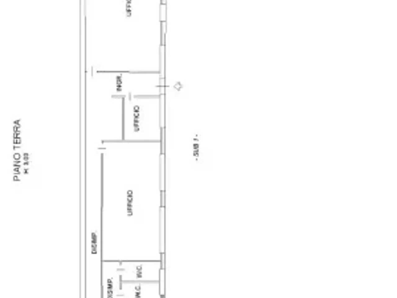 Ufficio in Via Chiara Lubich, Cagliari, {3} - Planimetria 1