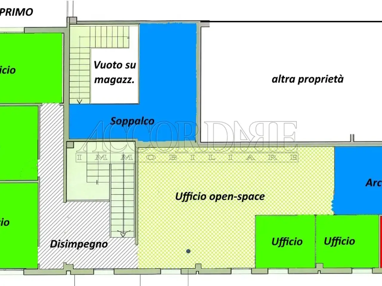 Ufficio in Via Nona Strada 2, Padova, {3} - Planimetria 1