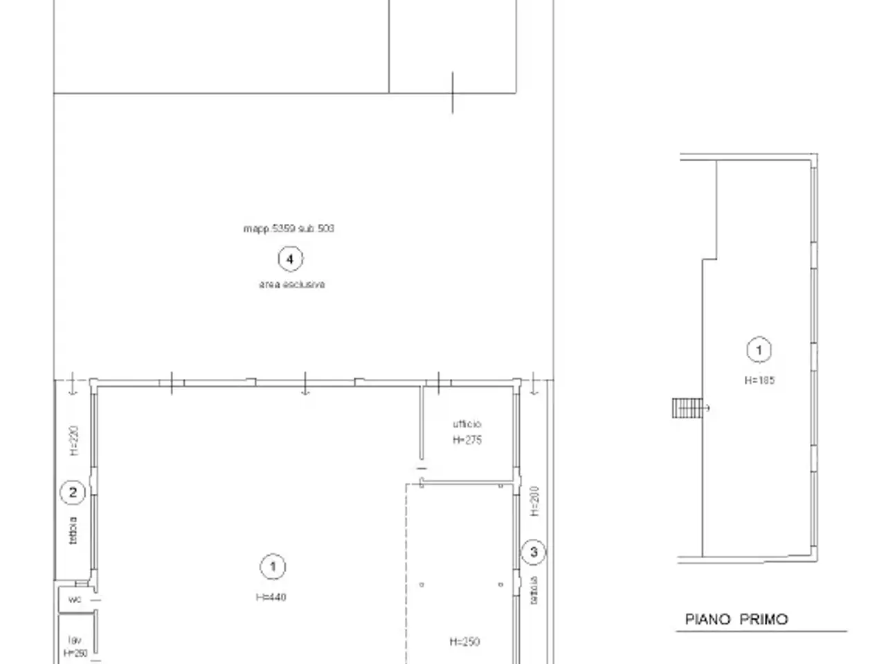Capannone in Via della Vittoria 15, Samarate, {3} - Planimetria 1