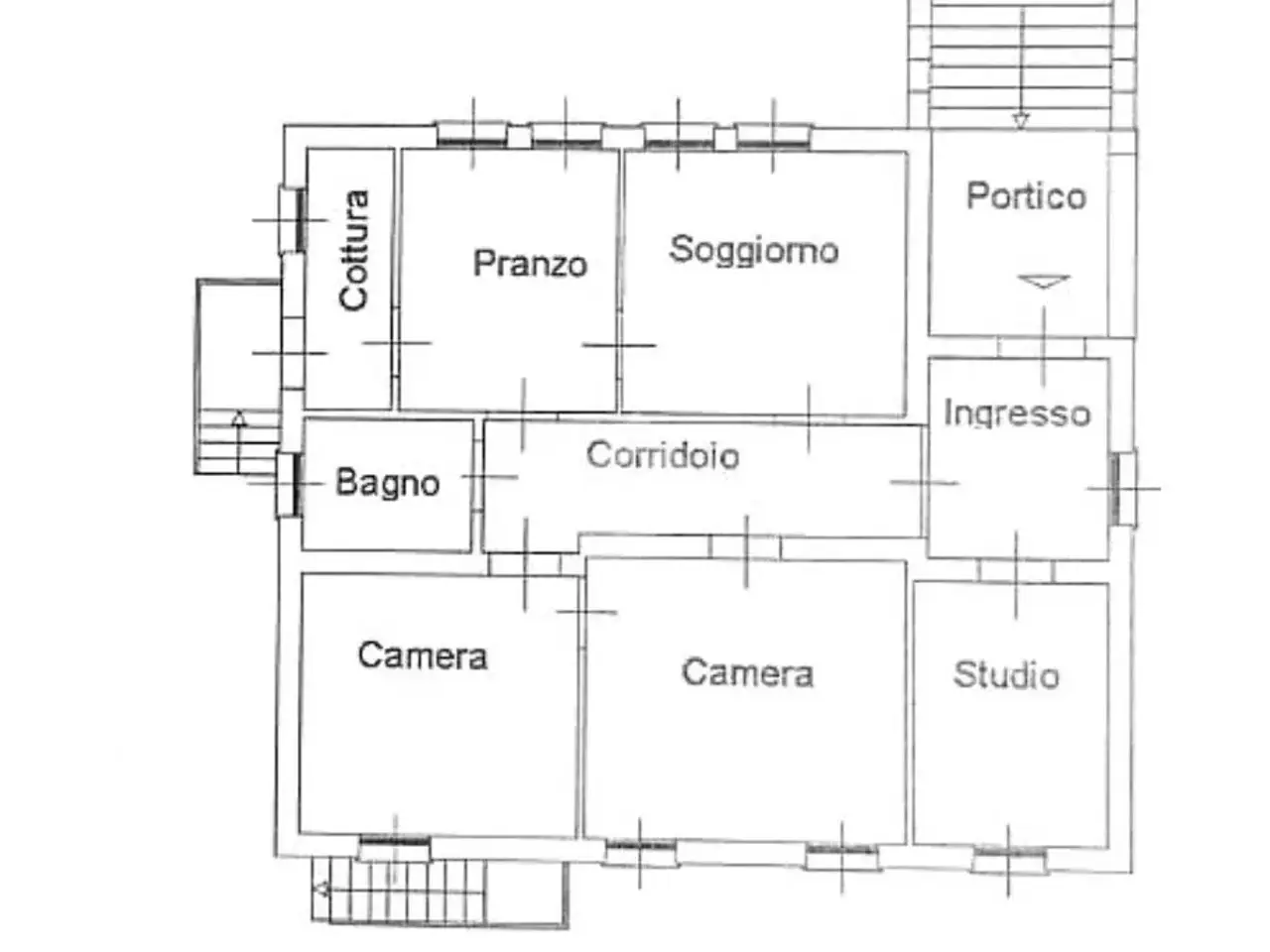 Palazzina commerciale in Via Spinata Valle 5, San Martino Dall'Argine, {3} - Planimetria 1