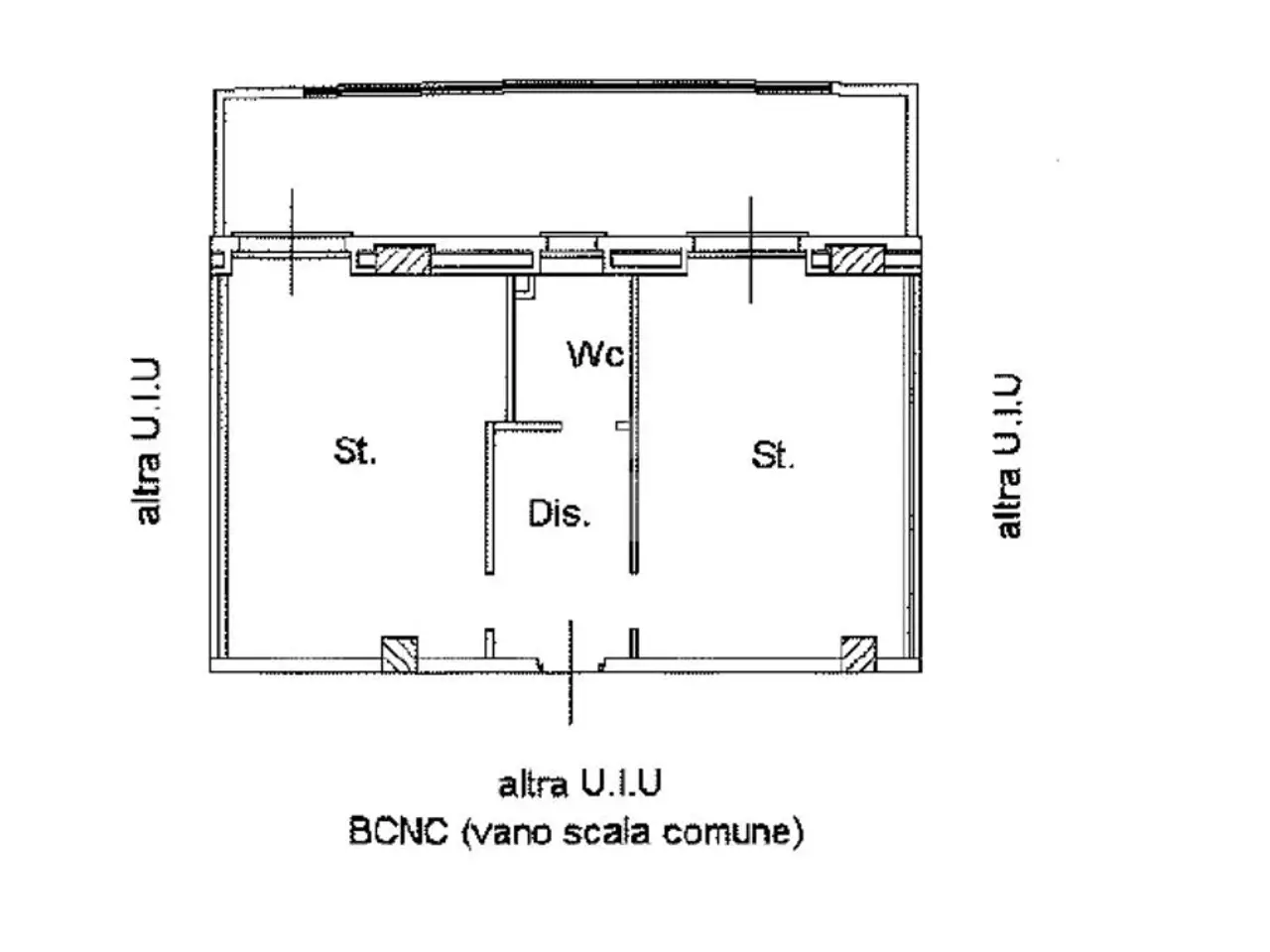 Ufficio in Corso del Mezzogiorno 202, Foggia, {3} - Planimetria 1