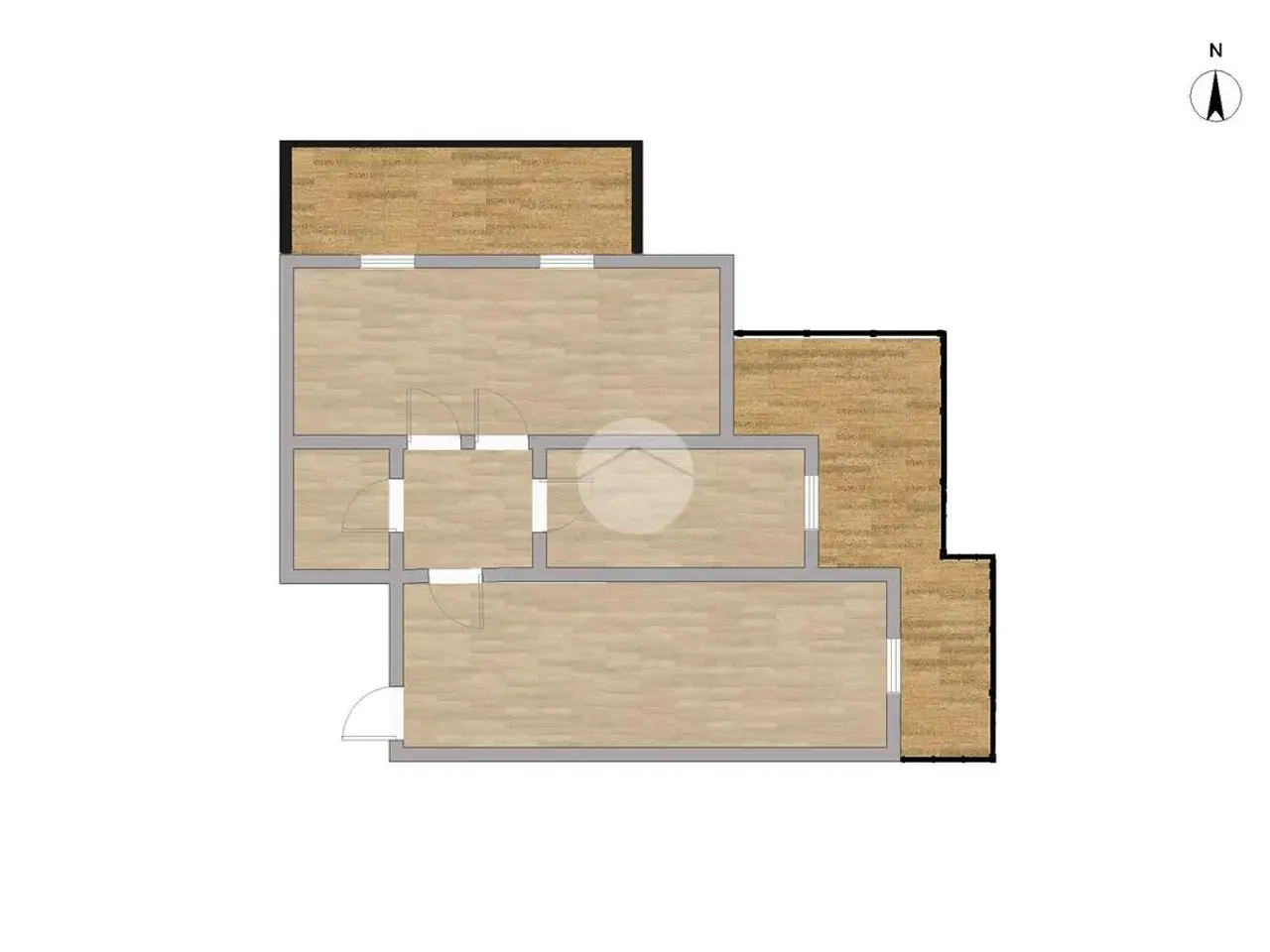 Ufficio in Via C. Battisti 60, Montichiari, {3} - Planimetria 1