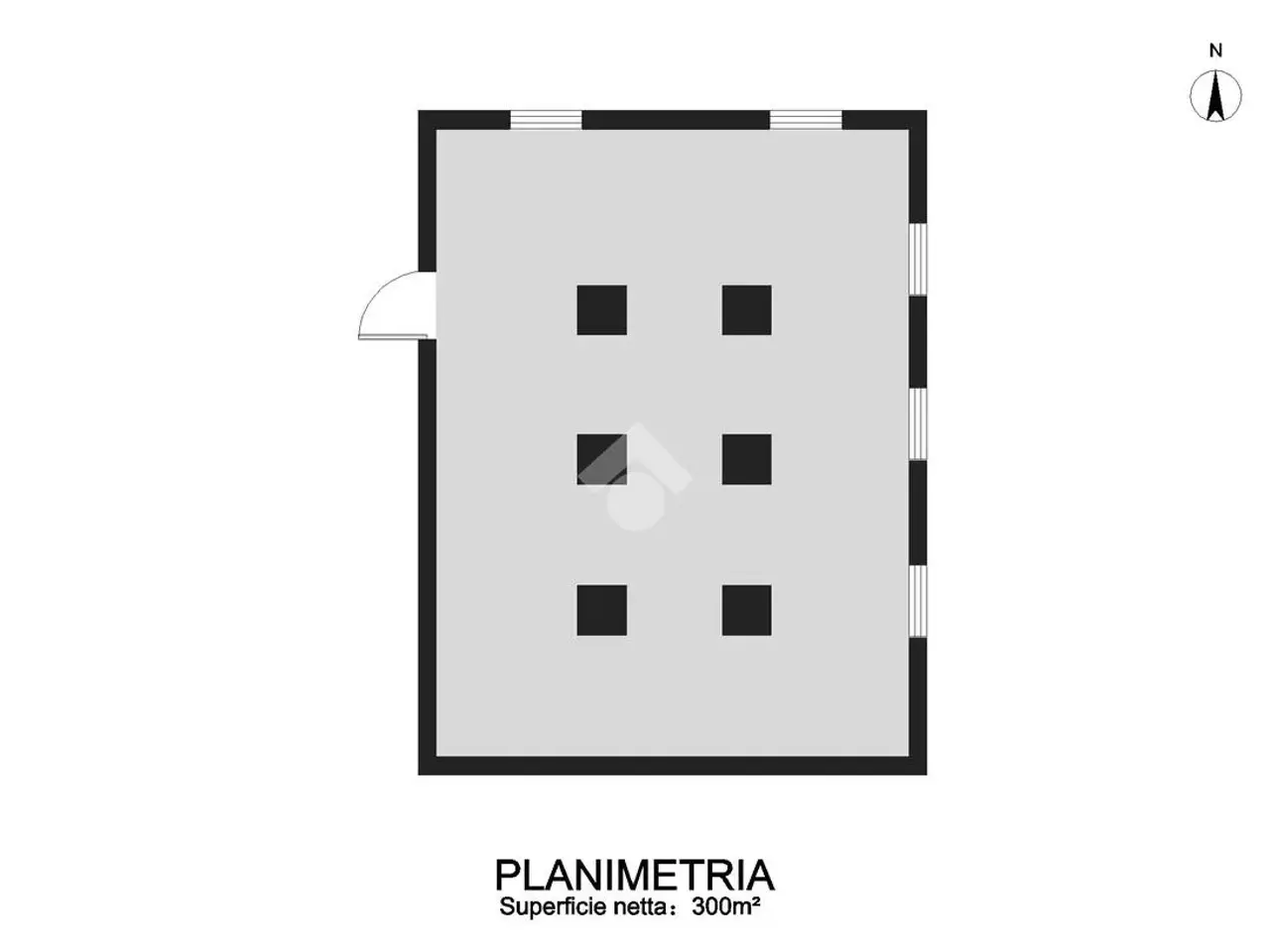 Negozio in Via Roma 46, Loreggia, {3} - Planimetria 1