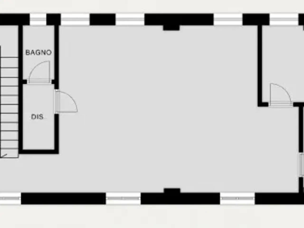 Ufficio in Via Mazzini 39, Treviglio, {3} - Planimetria 1