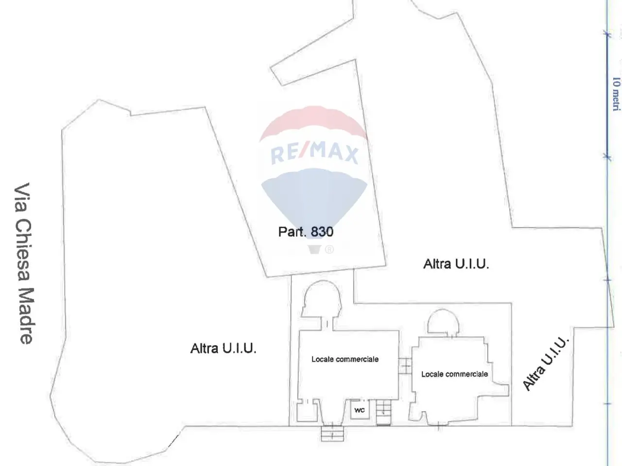 Negozio in Via Castello 6, Vico Del Gargano, {3} - Planimetria 1