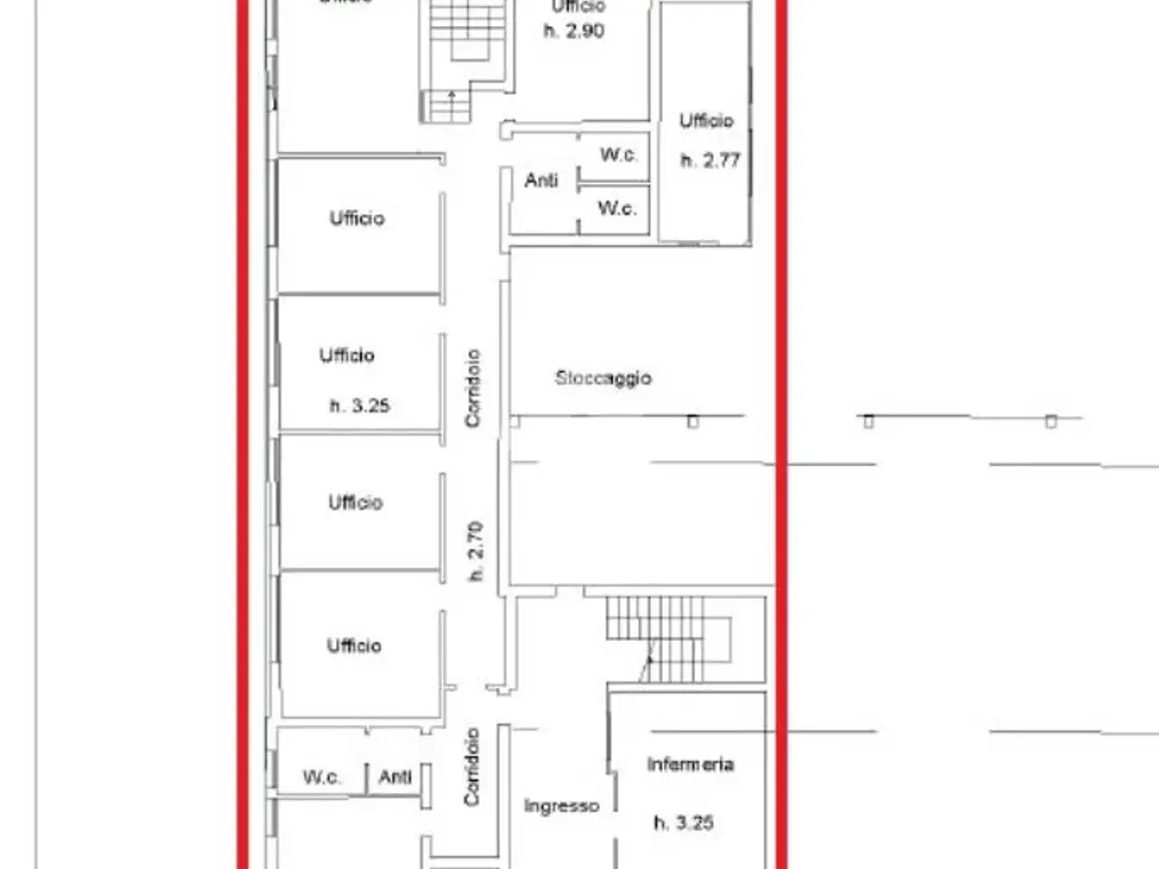 Ufficio in Via Nona Strada 9, Padova, {3} - Planimetria 1