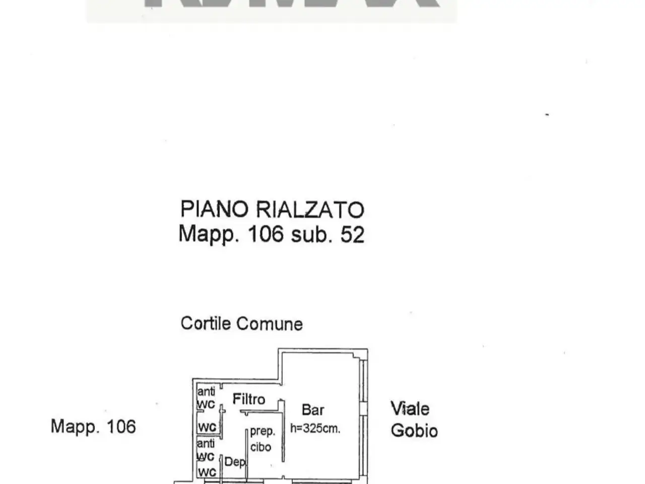 Negozio in Viale Gobio 5, Mantova, {3} - Planimetria 1