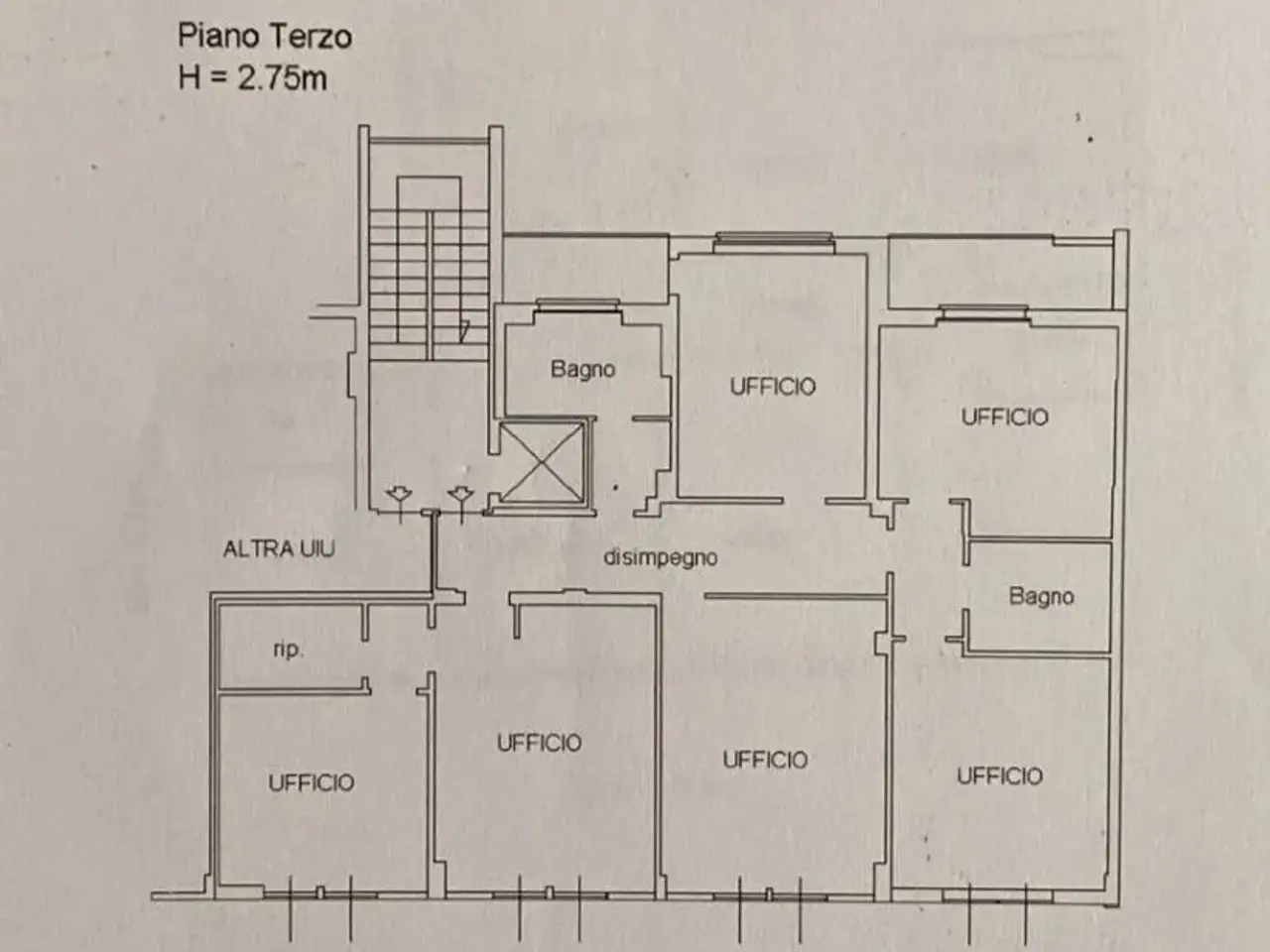 Ufficio in Corso Torino 124, Asti, {3} - Planimetria 1