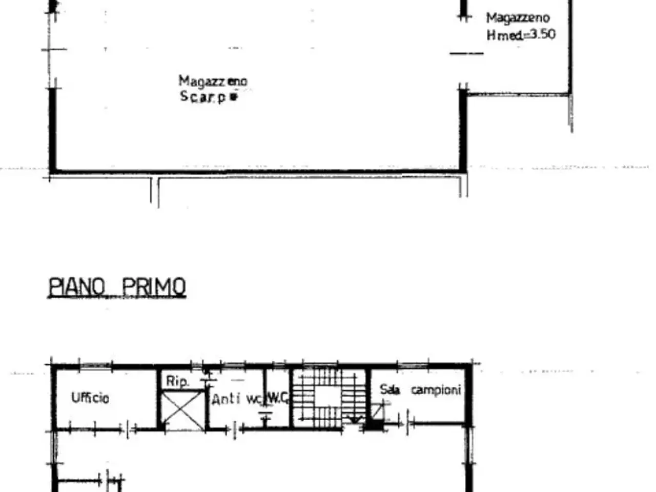 Capannone in Via Giuseppe Ferrari 7, Carpi, {3} - Planimetria 1