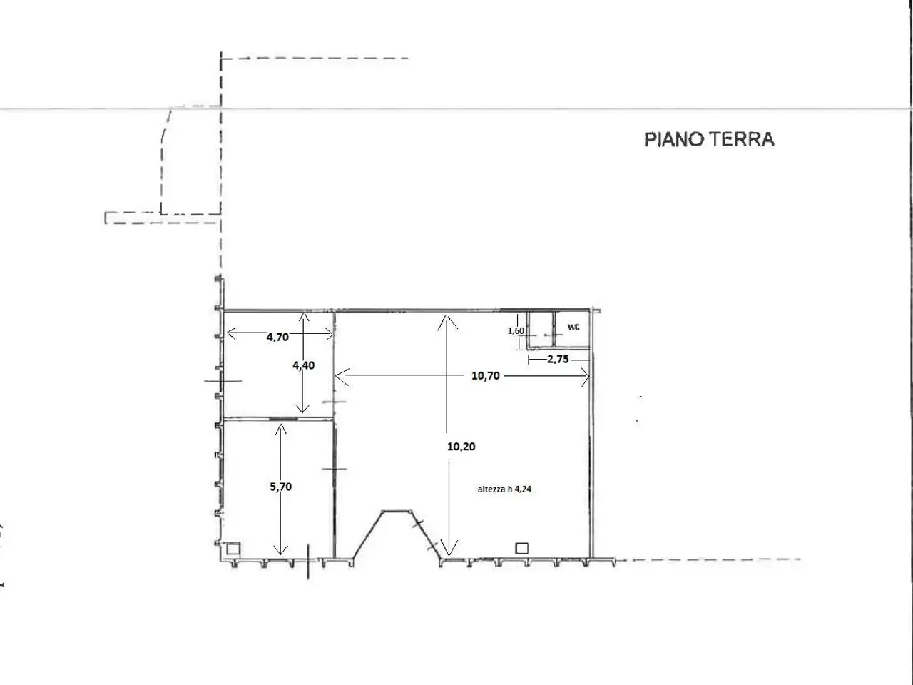 Negozio in , Castelbellino, {3} - Planimetria 1