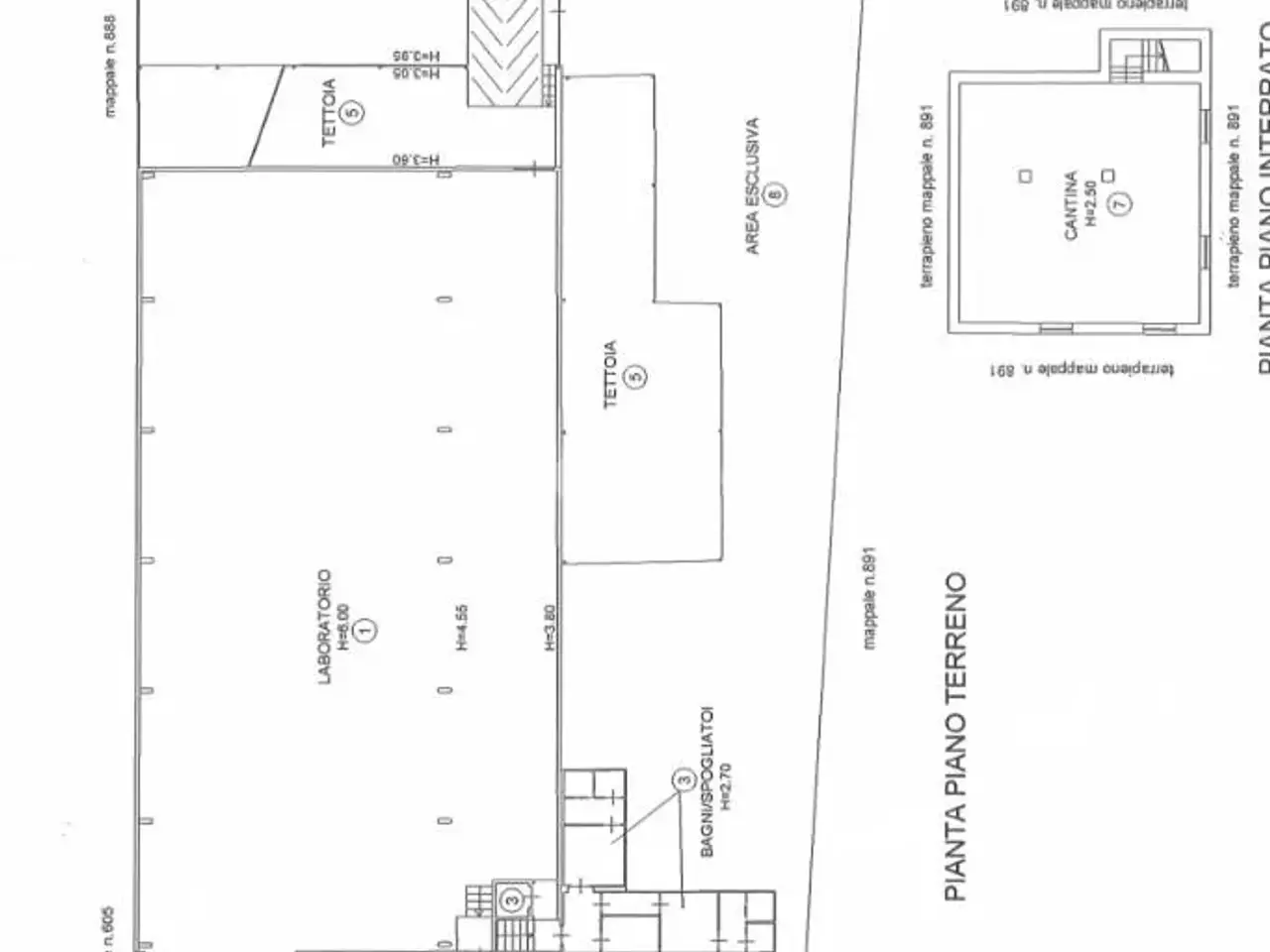 Capannone in Via Villardora 8, Sant'Ambrogio Di Torino, {3} - Planimetria 1