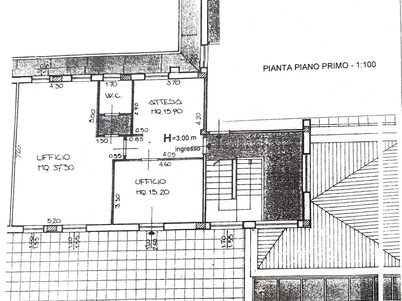 Ufficio in a Ferrante Aporti 20, San Miniato, {3} - Planimetria 1