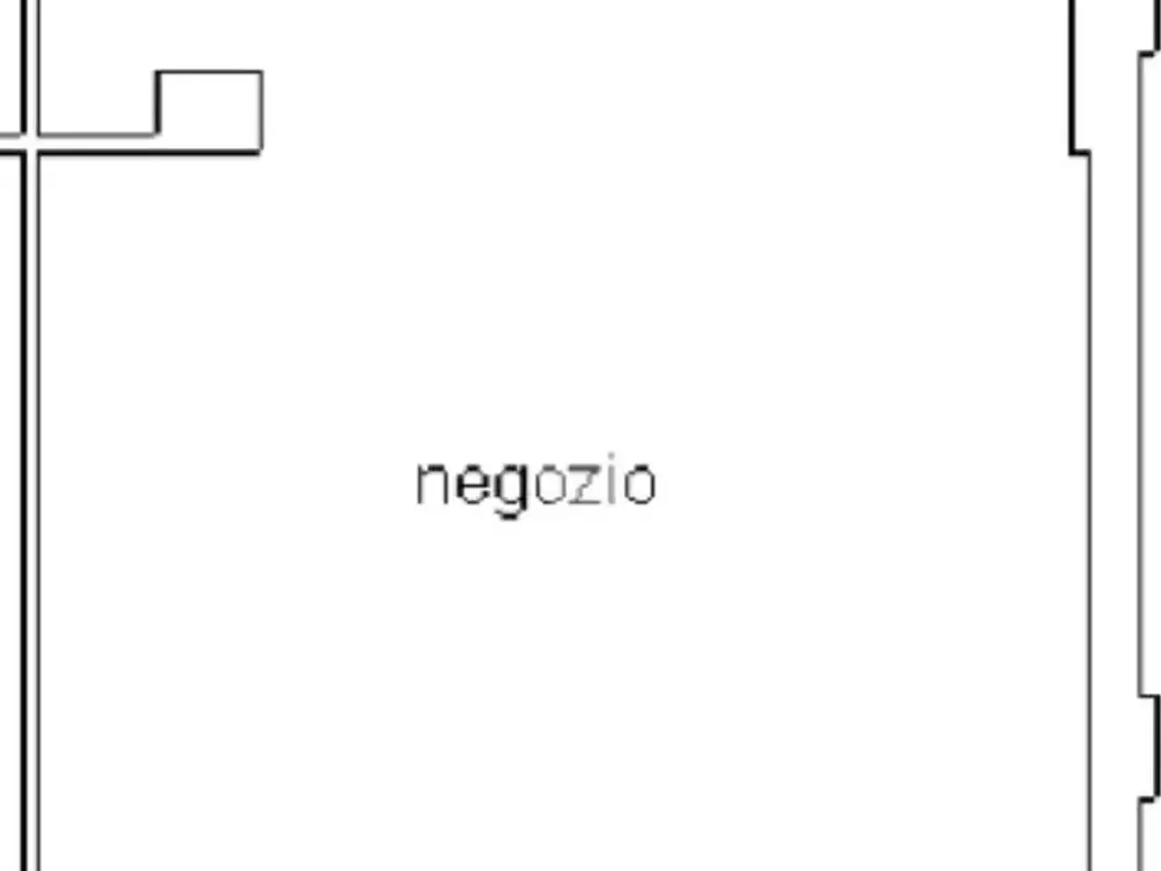 Negozio in Via Antonio Cecchi 45, Torino, {3} - Planimetria 1