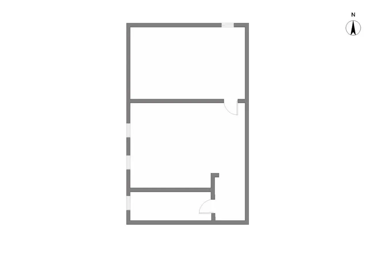 Ufficio in Via Sella Nuova 4, Milano, {3} - Planimetria 1