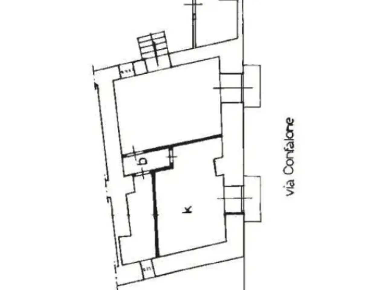 Palazzina commerciale in Via Confalone 7, Napoli, {3} - Planimetria 1