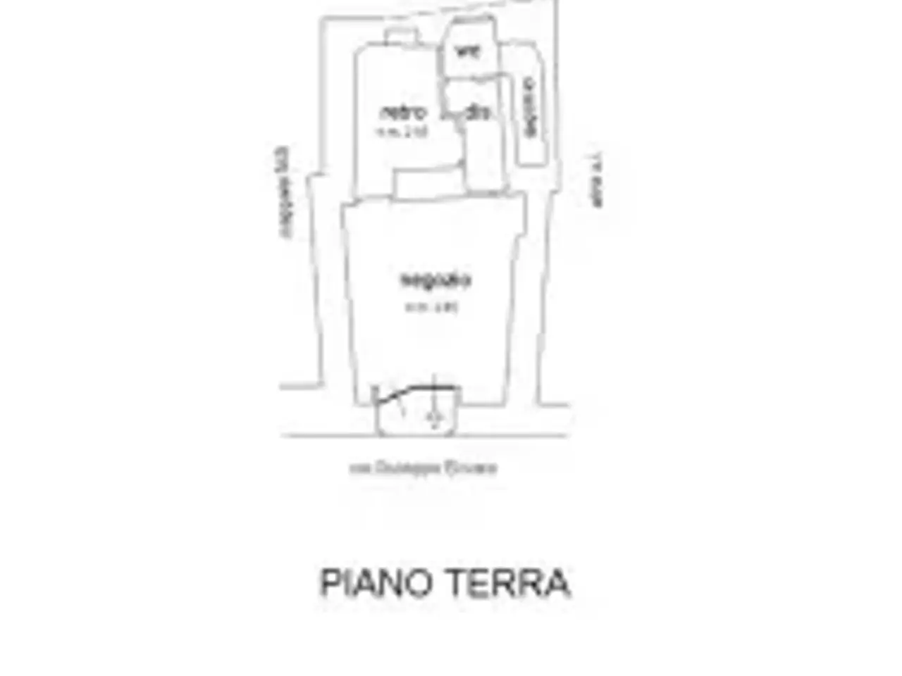 Negozio in Via Giuseppe Bovara 22, 23900 , Lecco, {3} - Planimetria 1