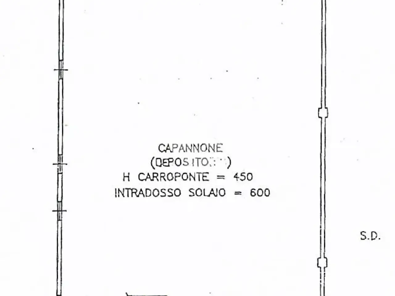 Capannone in Via Mulini, Travagliato, {3} - Planimetria 1