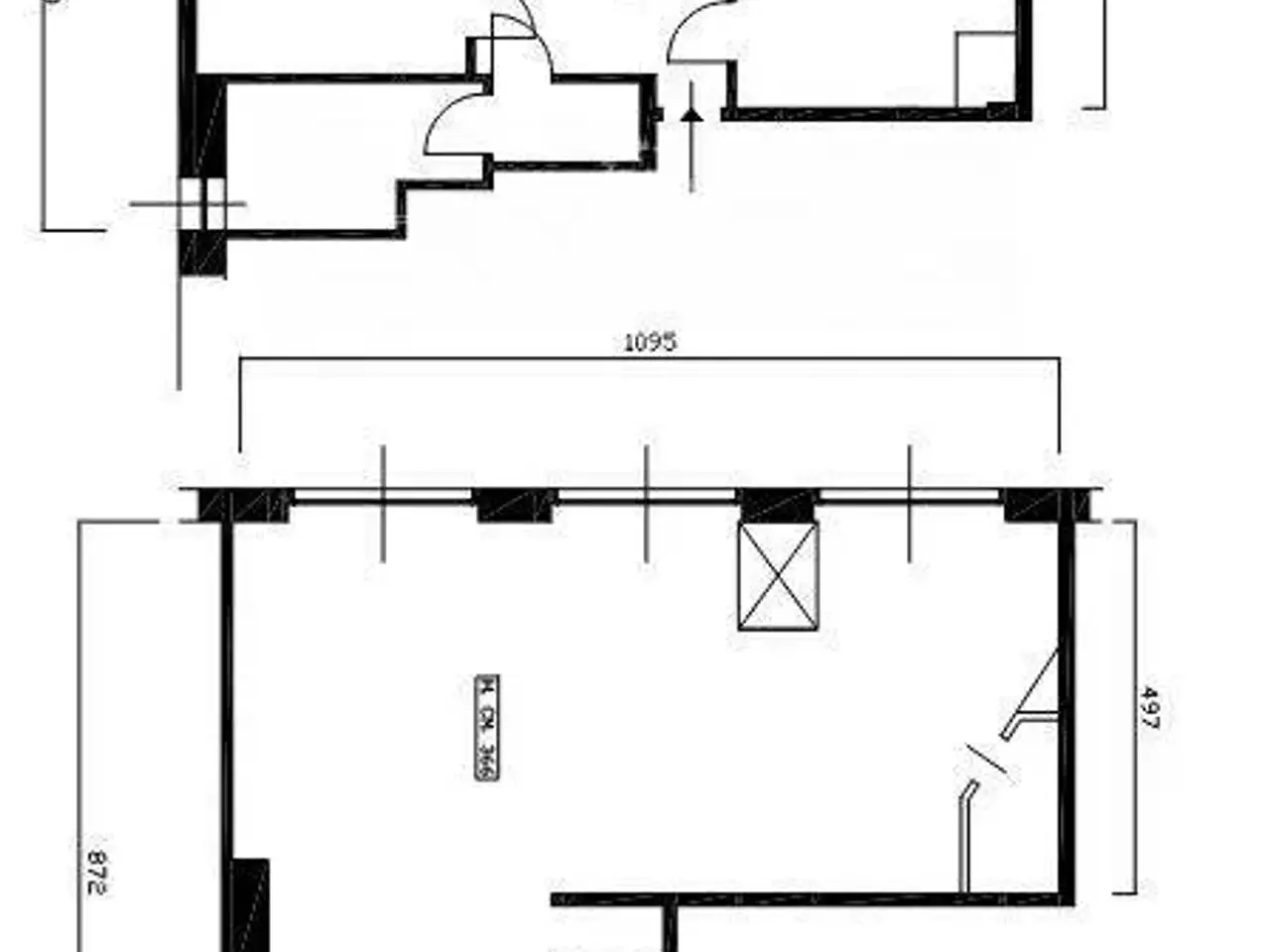 Negozio in Via delle Forze Armate 363, Milano, {3} - Planimetria 1