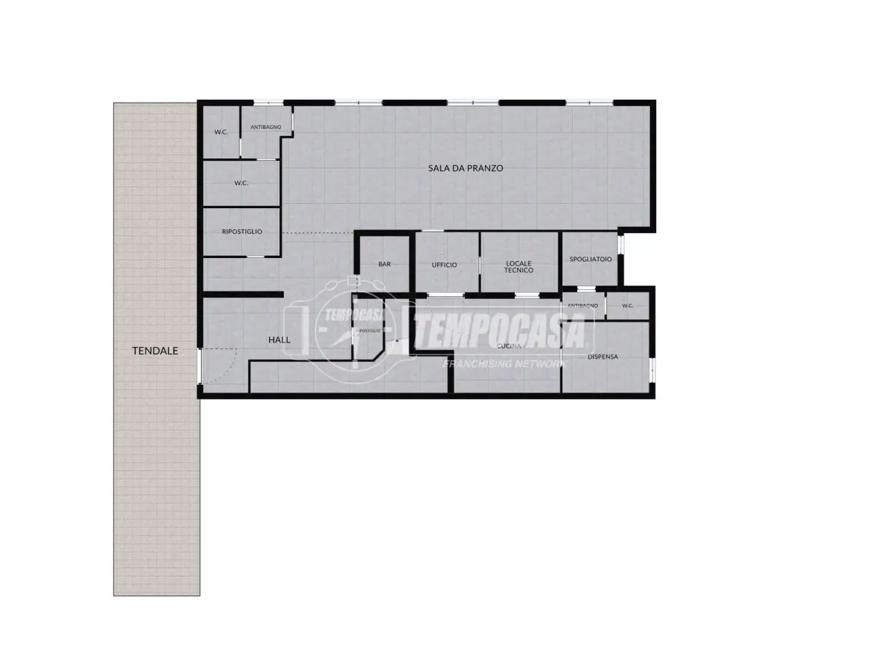 Palazzina commerciale in , Jesolo, {3} - Planimetria 1
