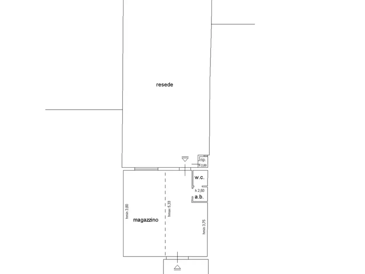 Magazzino in , Prato, {3} - Planimetria 1