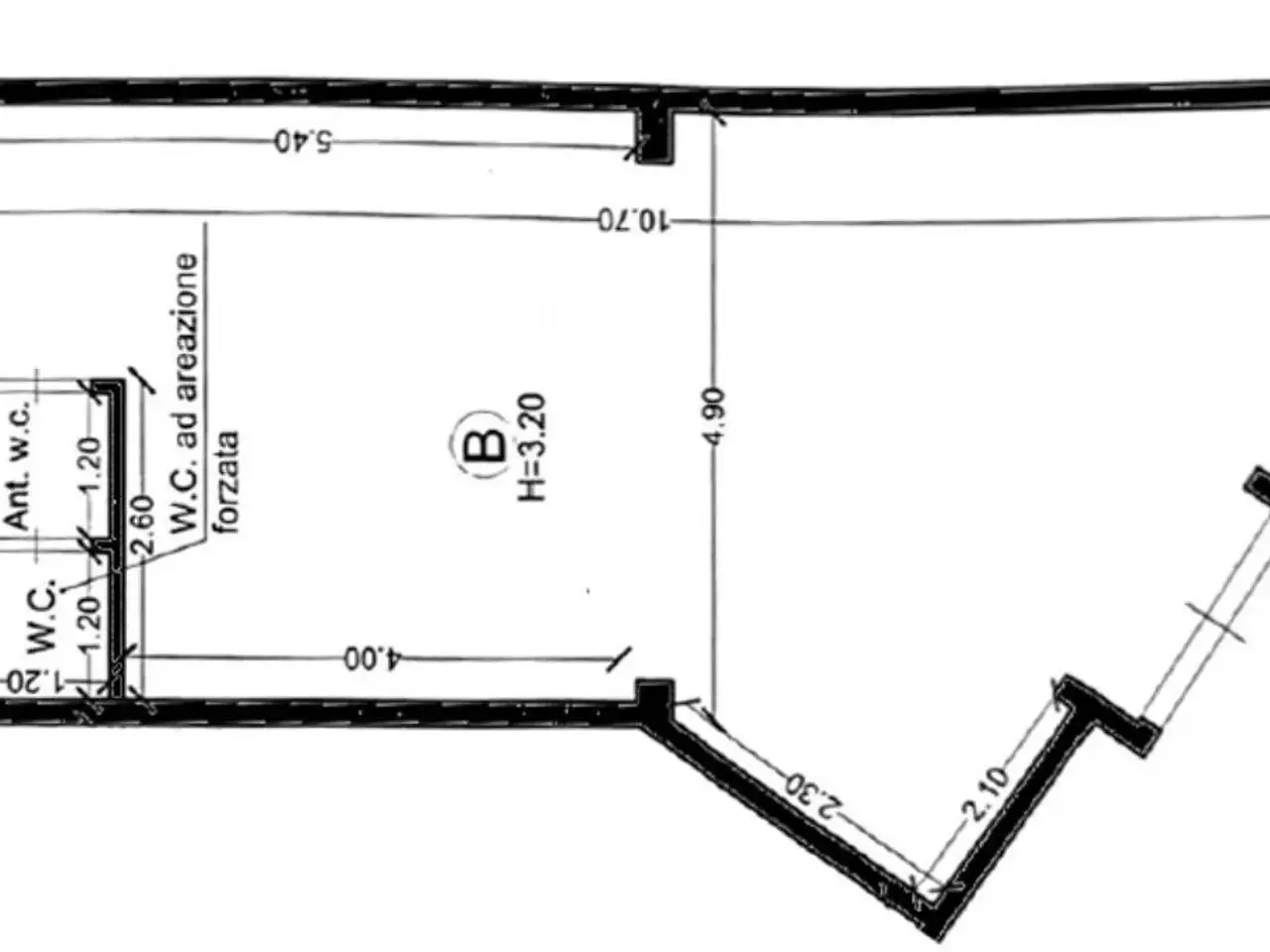 Negozio in Via Francesco Marchesiello 24, Caserta, {3} - Planimetria 1