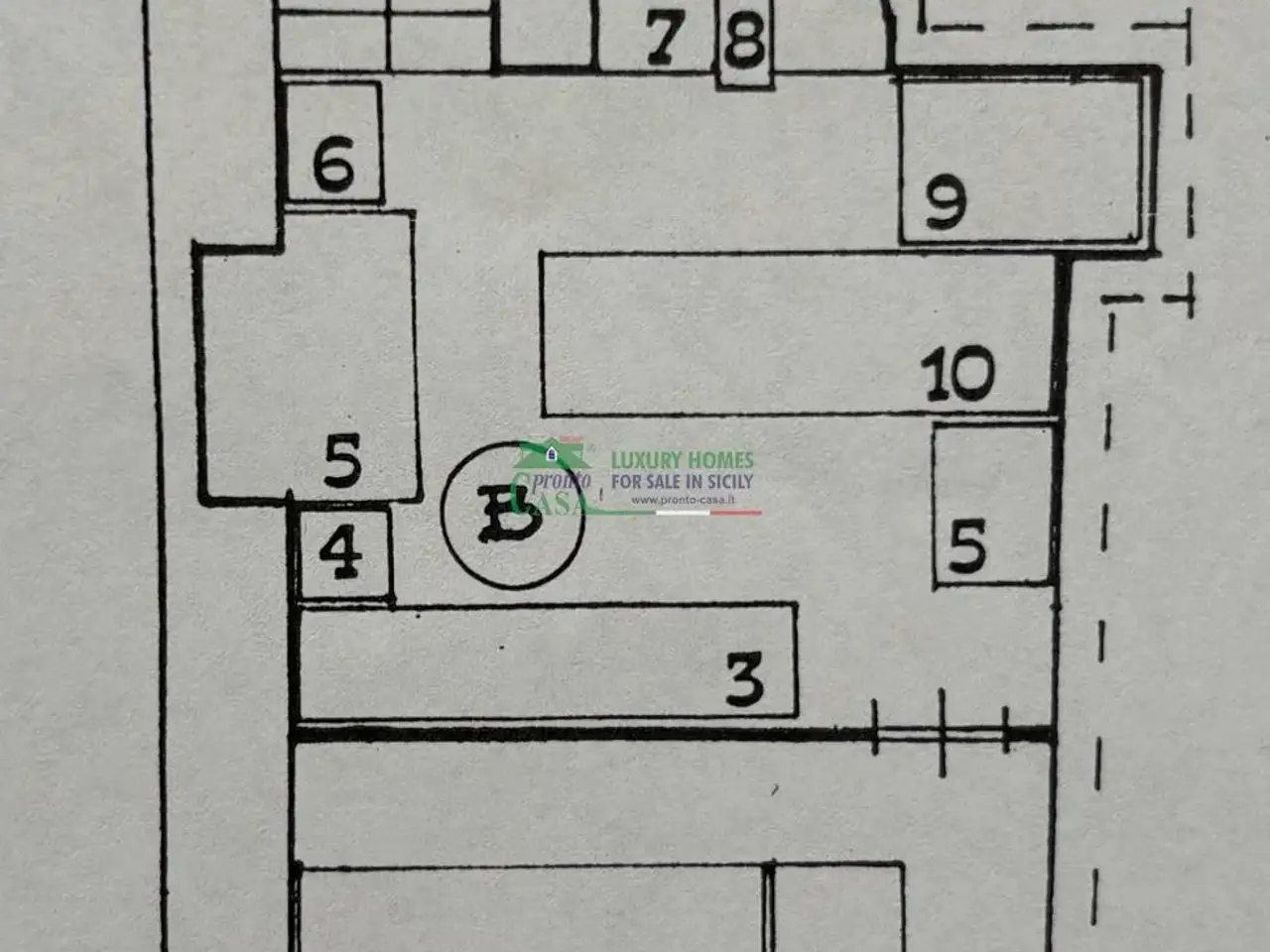 Locale commerciale in Via Santa Elisabetta 25, Modica, {3} - Planimetria 1