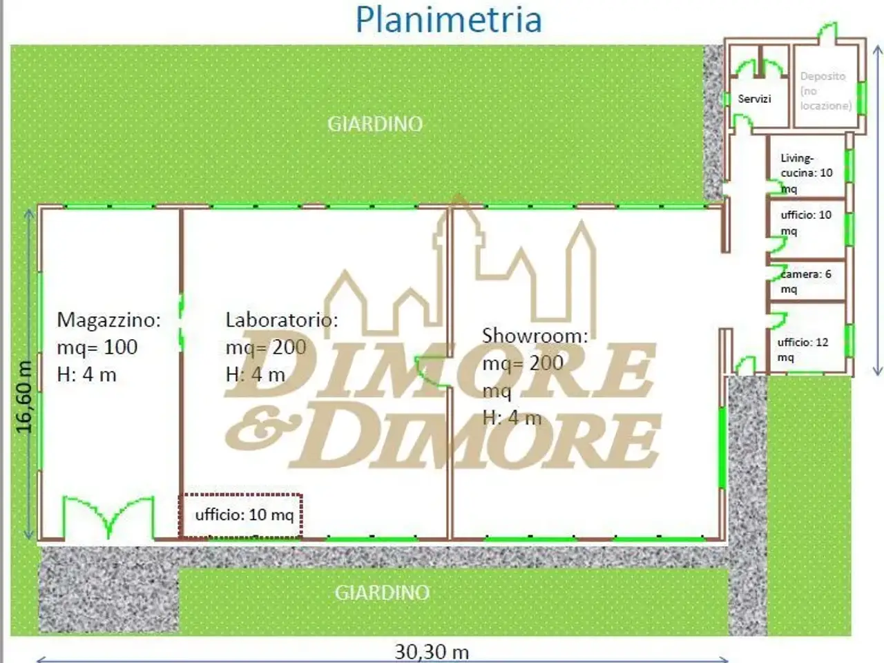 Capannone in , Gravellona Toce, {3} - Planimetria 1