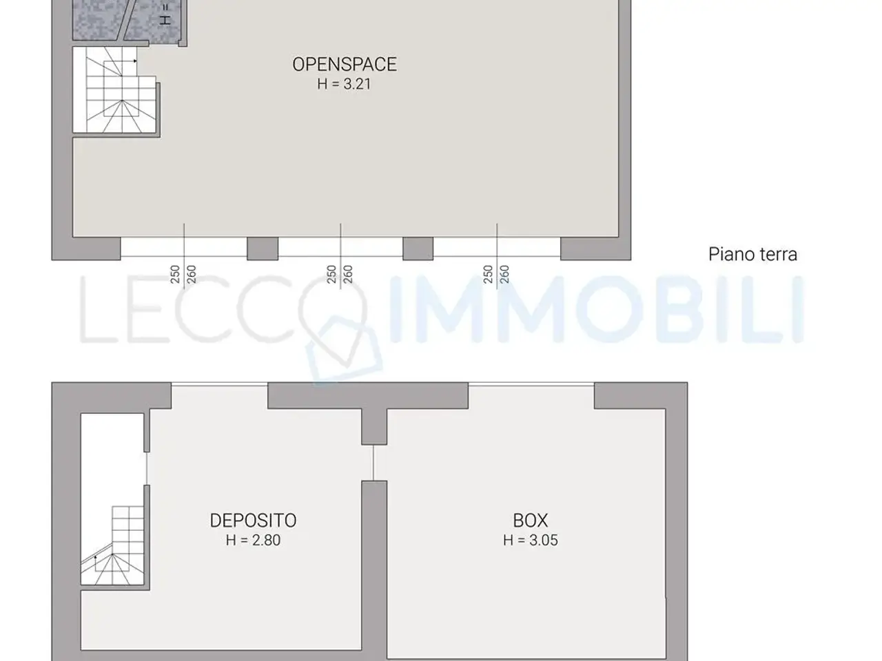Negozio in Via Ettore Monti 16, Galbiate, {3} - Planimetria 1