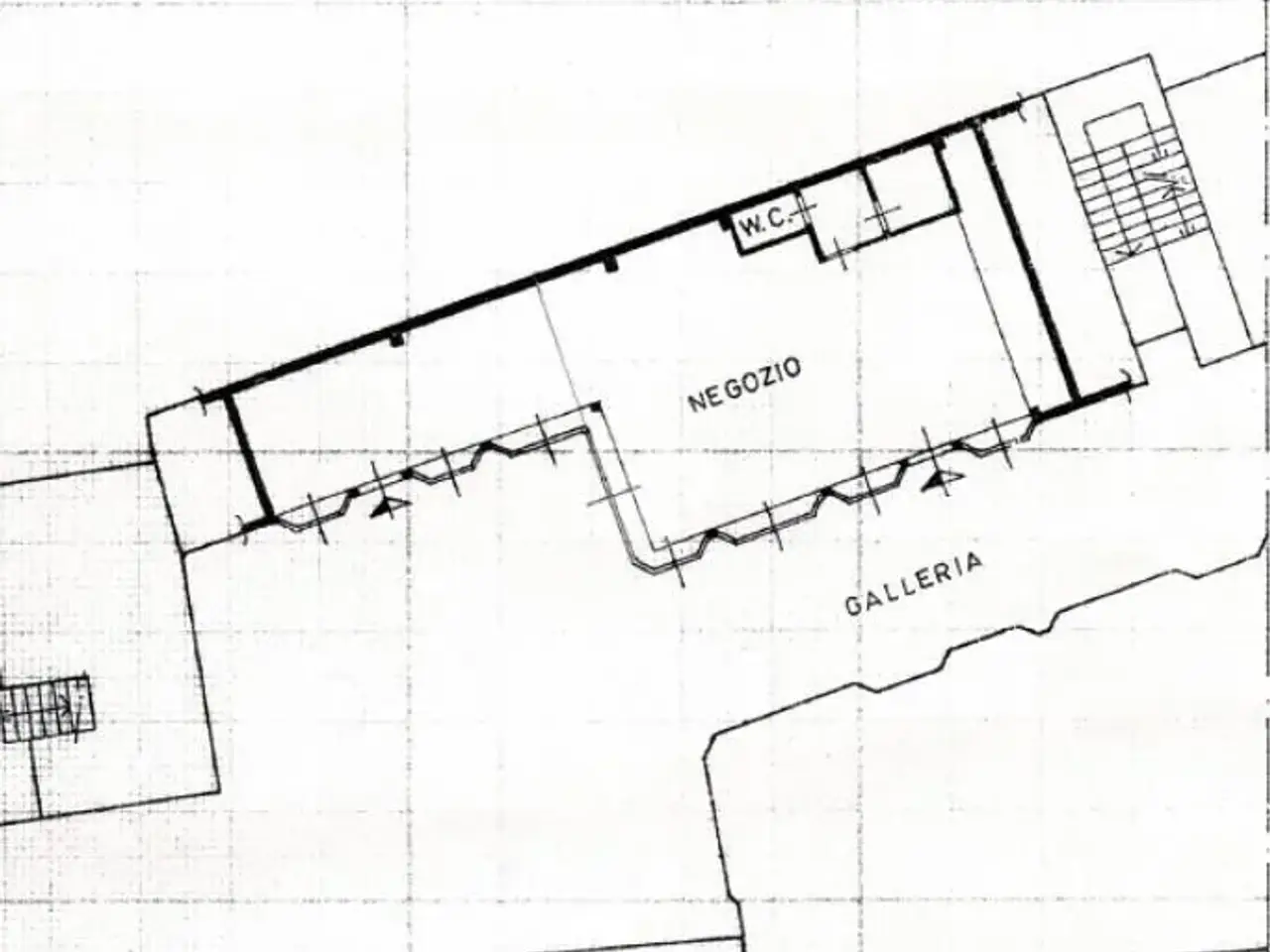 Negozio in Via Roma, Lecco, {3} - Planimetria 1