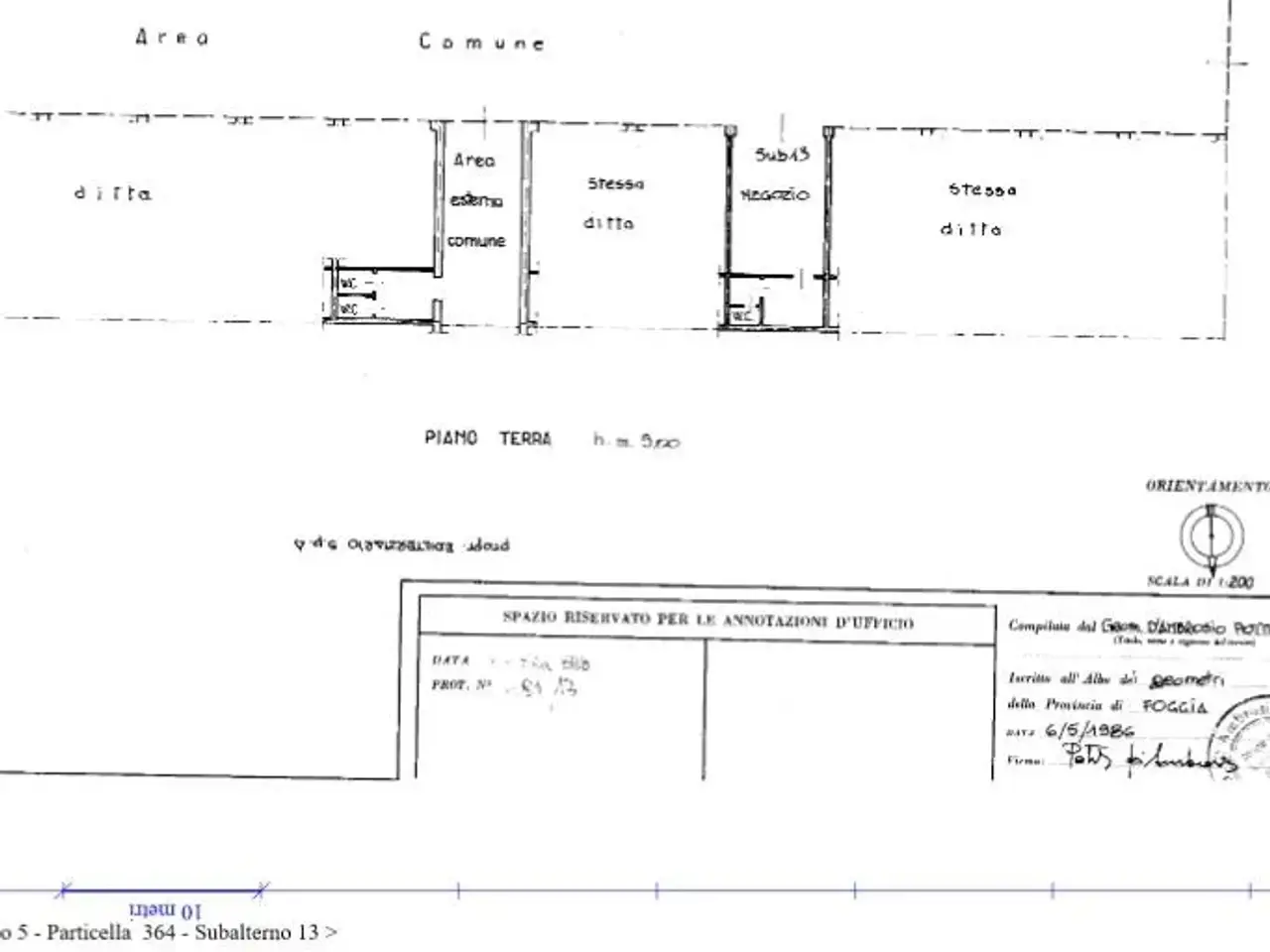 Negozio in Corso Susa, Rivoli, {3} - Planimetria 1